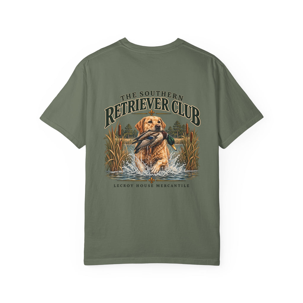 Retriever Club T-Shirt – 'The Southern Retriever Club' Hunting Dog Graphic Tee