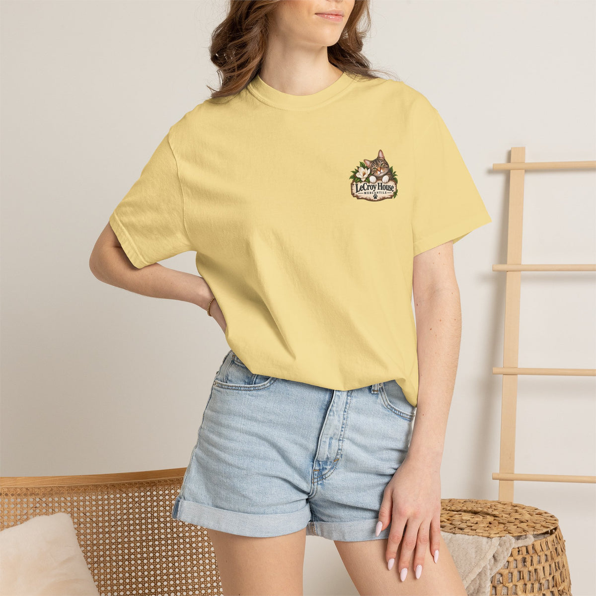 House Cat T-Shirt — Cozy Cat Lover Graphic Tee