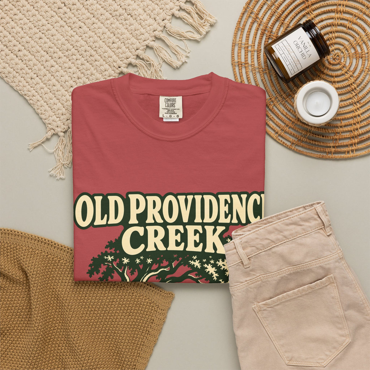 Old Providence Creek T-Shirt — Vintage Creekside Nature Tee