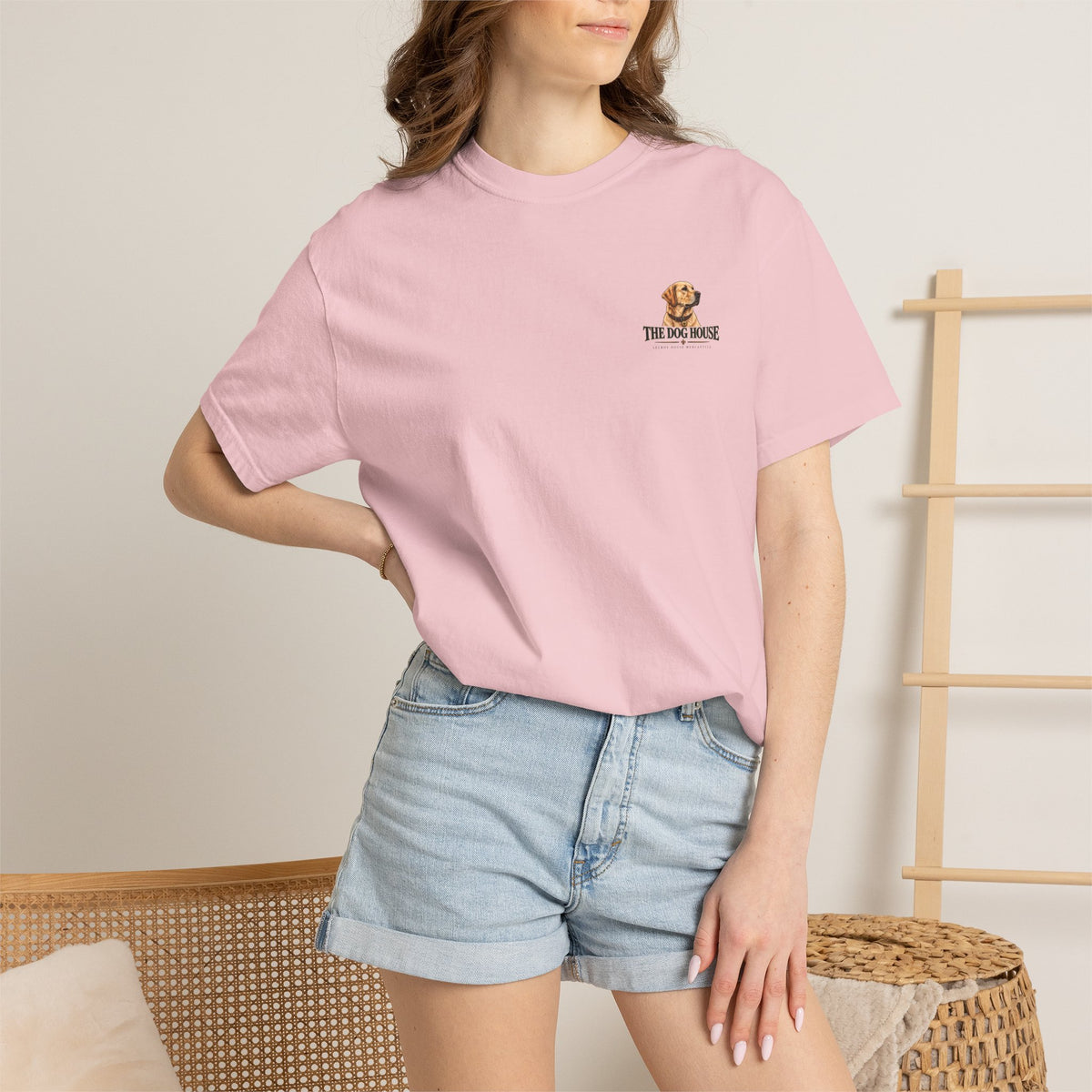 Dog House Graphic T-Shirt — 'The Dog House' Labrador Design