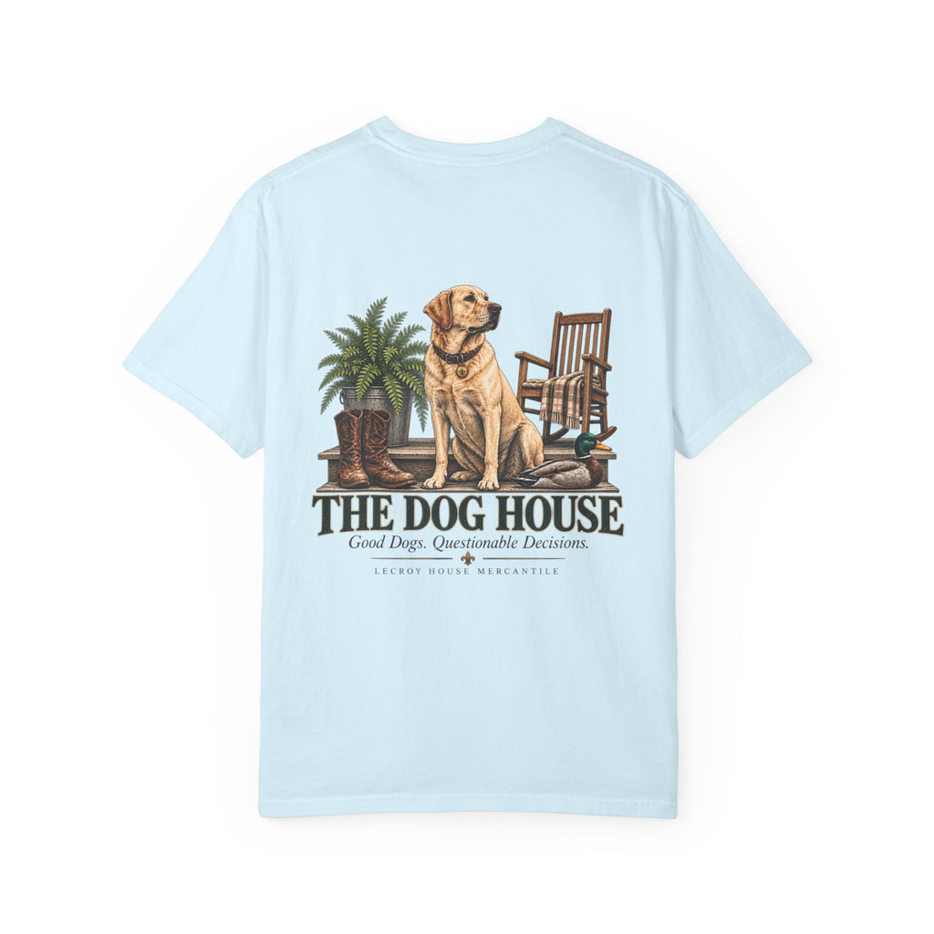 Dog House Graphic T-Shirt — 'The Dog House' Labrador Design