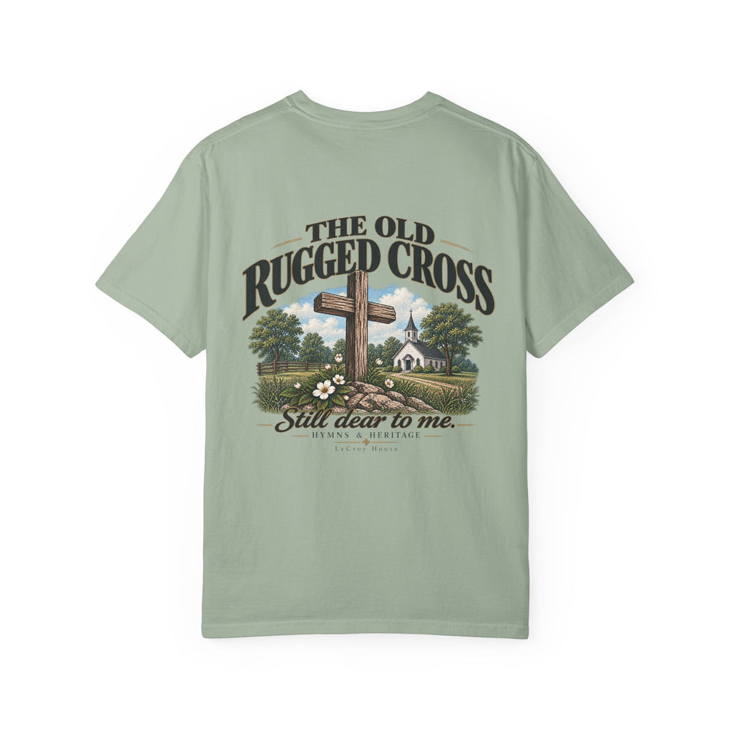 The Old Rugged Cross T-shirt — Christian Cross Graphic Tee