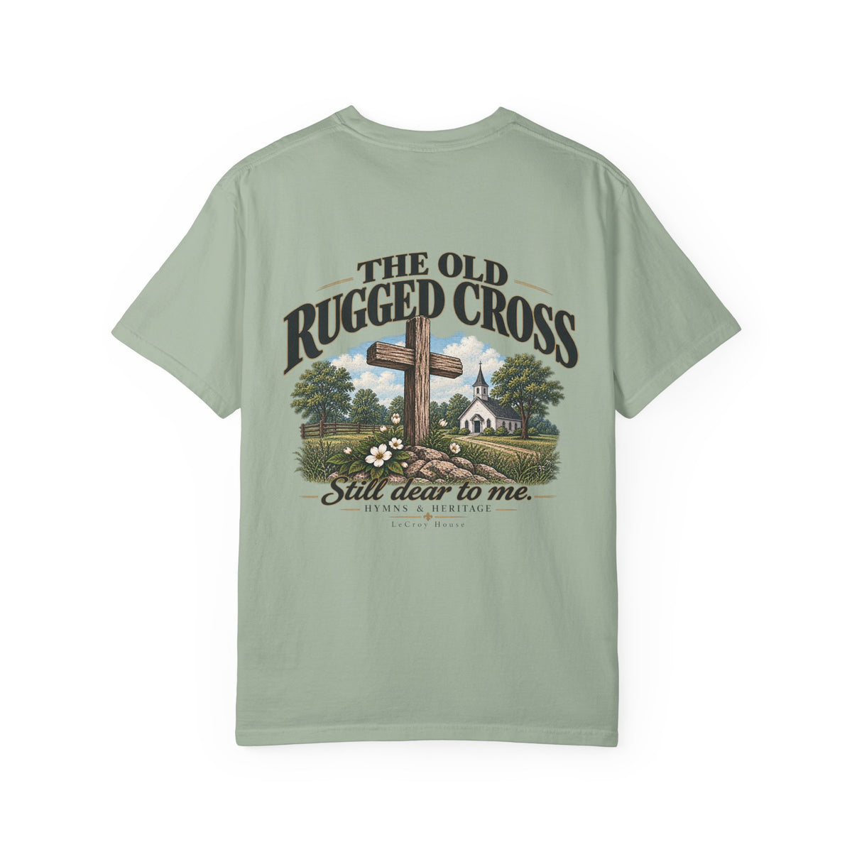 The Old Rugged Cross T-shirt — Christian Cross Graphic Tee
