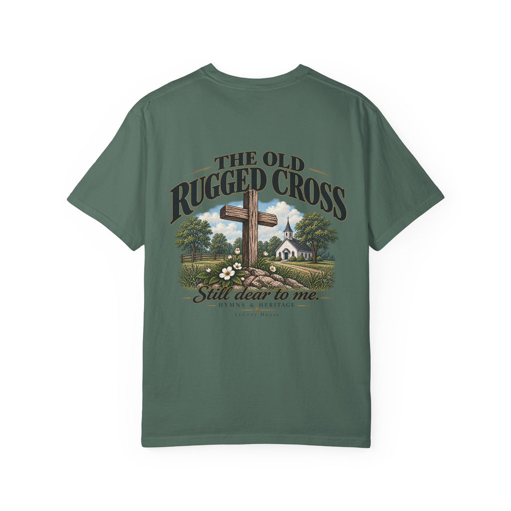 The Old Rugged Cross T-shirt — Christian Cross Graphic Tee