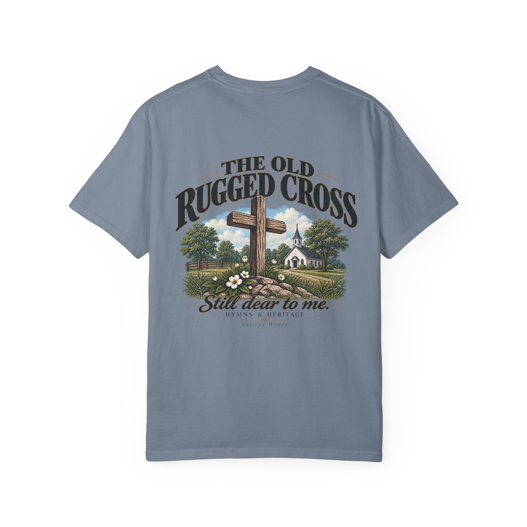 The Old Rugged Cross T-shirt — Christian Cross Graphic Tee