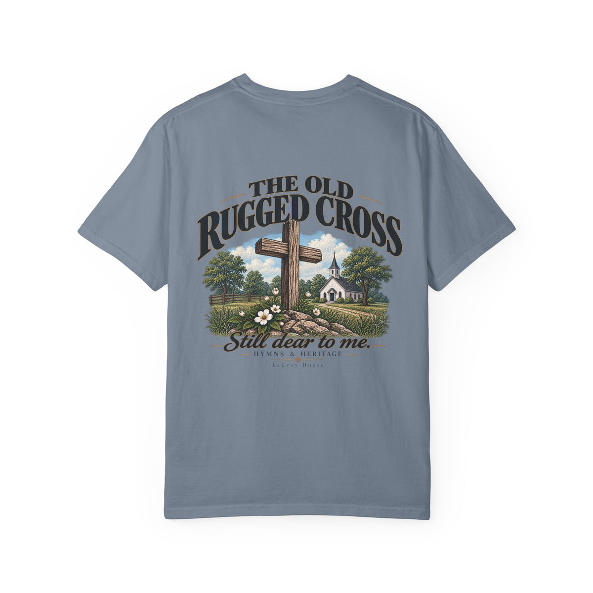 The Old Rugged Cross T-shirt — Christian Cross Graphic Tee