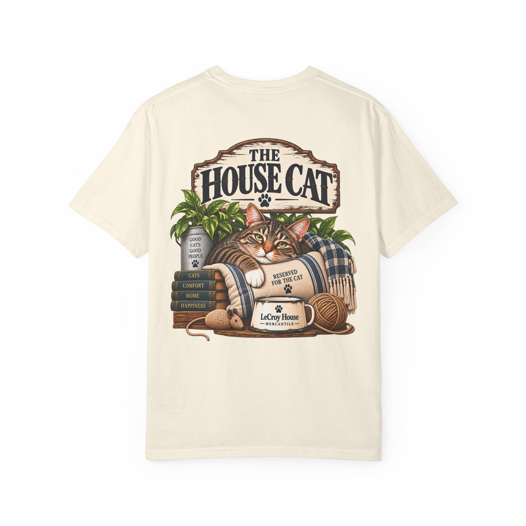 House Cat T-Shirt — Cozy Cat Lover Graphic Tee