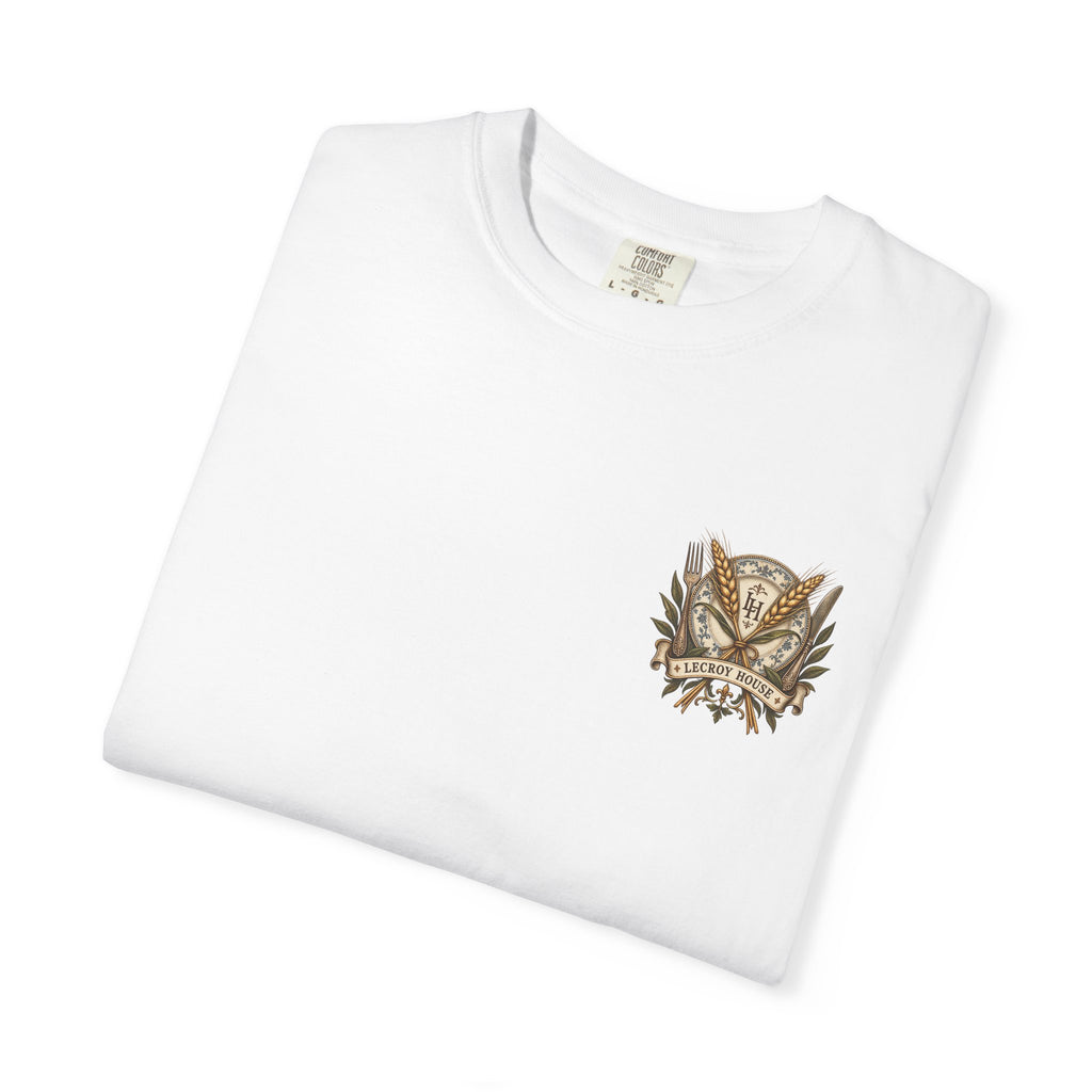 Thankful Feast T-Shirt — "Come Hungry, Leave Grateful" Thanksgiving Shirt