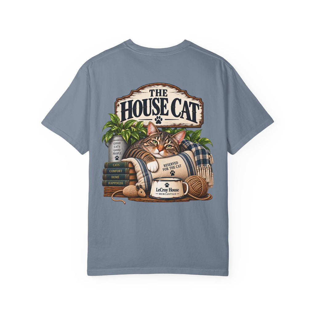 House Cat T-Shirt — Cozy Cat Lover Graphic Tee
