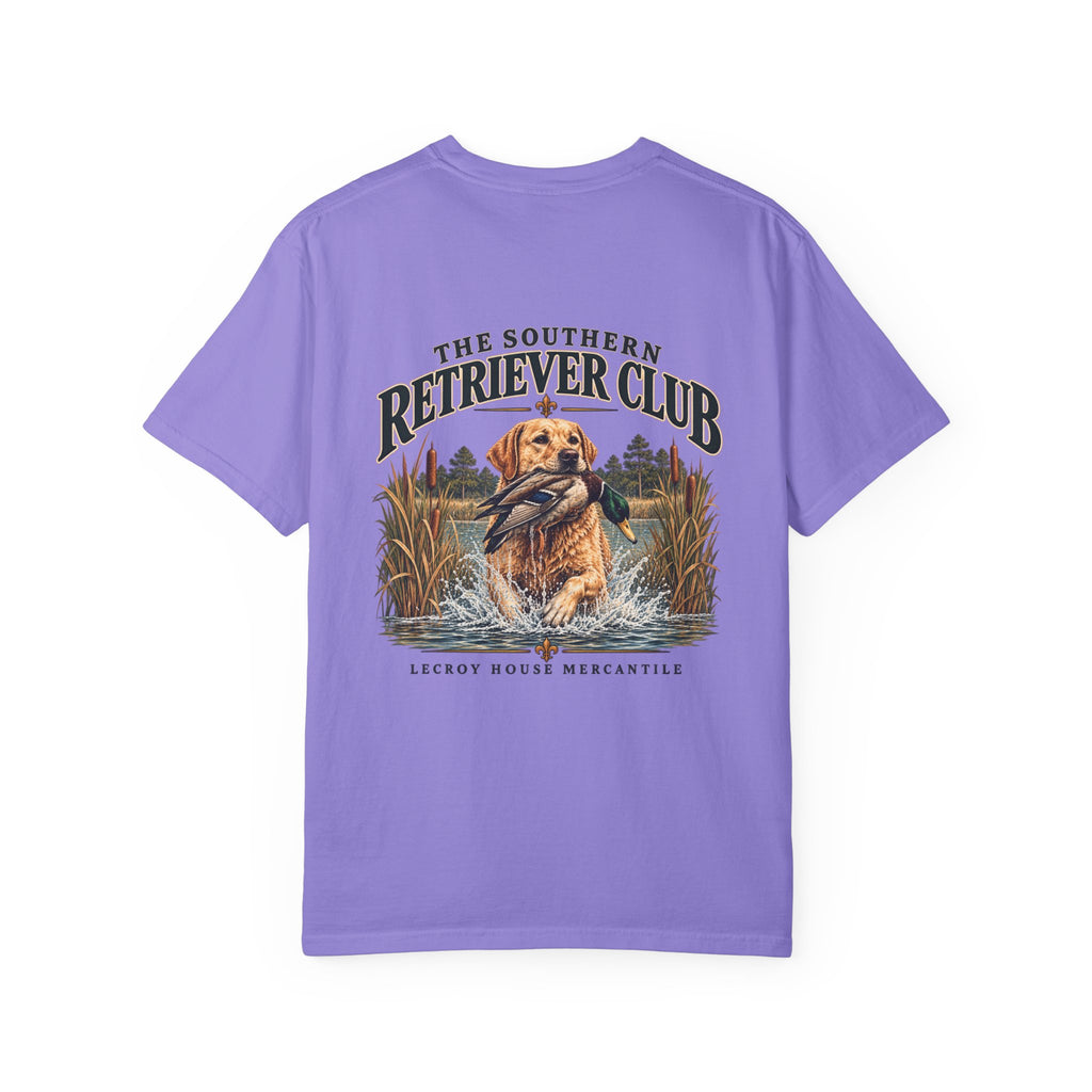 Retriever Club T-Shirt – 'The Southern Retriever Club' Hunting Dog Graphic Tee