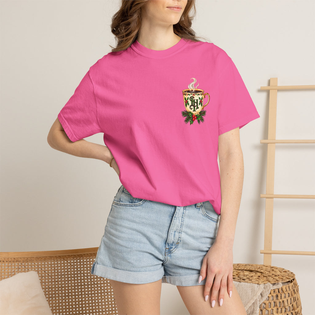 Christmas Morning Tee — Holiday Breakfast & Presents Graphic T-Shirt
