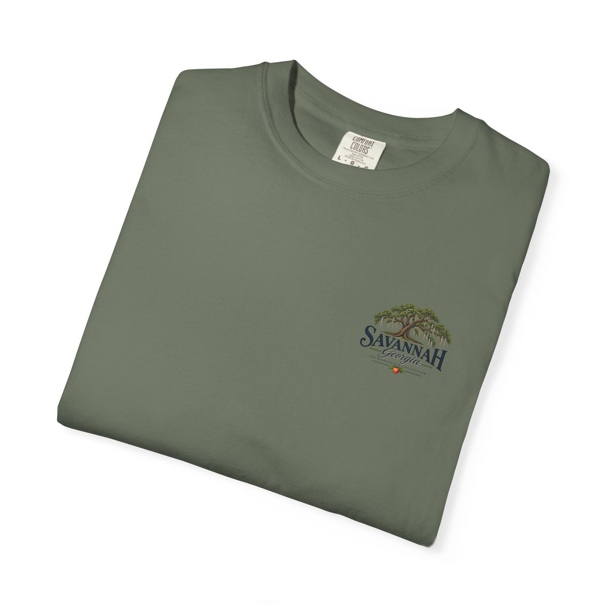 Savannah Georgia Scenic T-Shirt — Riverfront Ogeechee Park Design