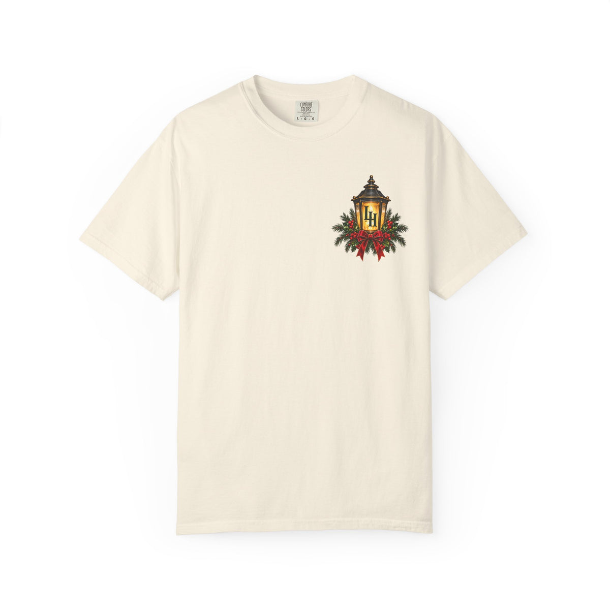 Christmas Porch Lantern T-Shirt — "Santa, We Left the Porch Light On" Holiday Tee