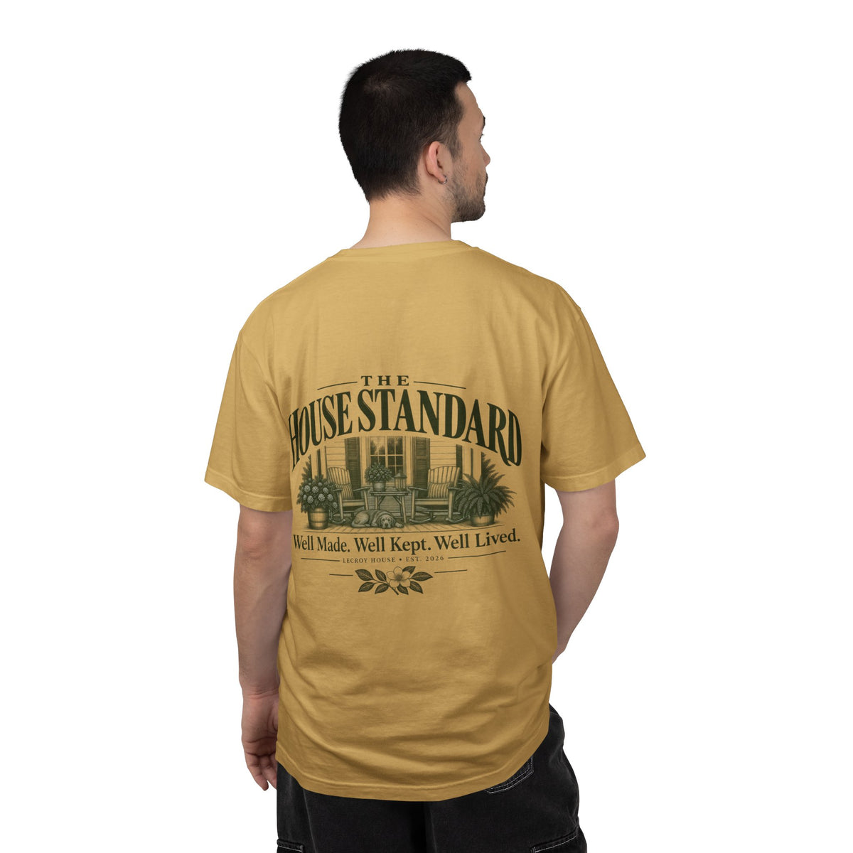 House Standard Graphic T-Shirt — "Well Made. Well Kept. Well Lived."