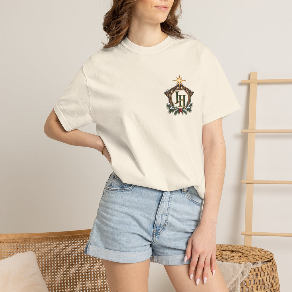 Christmas Nativity T-Shirt — "The Manger Season" Holiday Tee