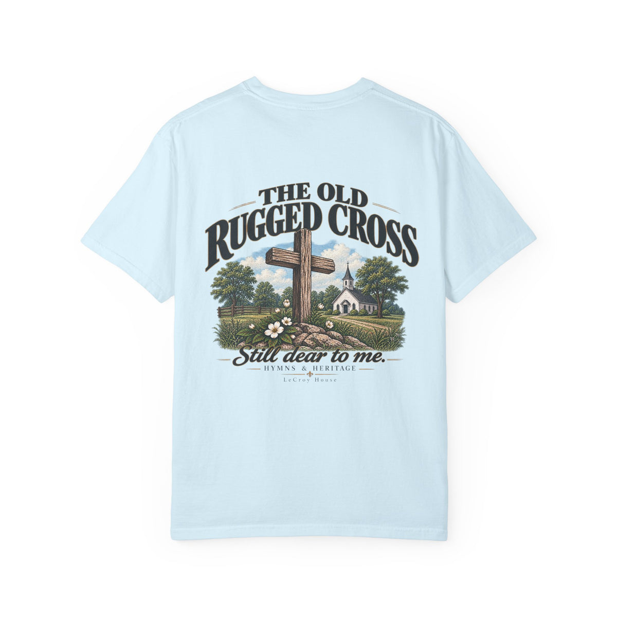 The Old Rugged Cross T-shirt — Christian Cross Graphic Tee