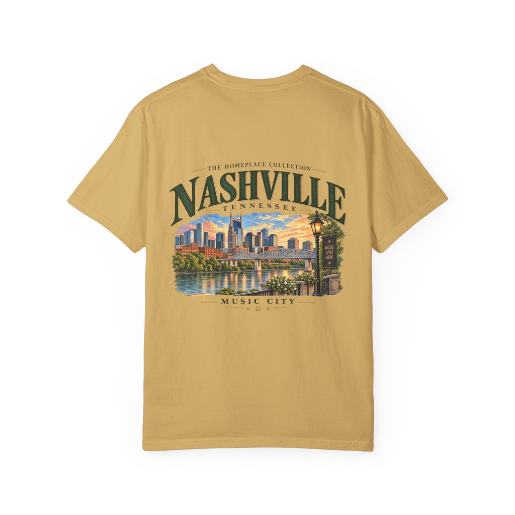 Nashville Skyline T-Shirt — Music City Souvenir Tee
