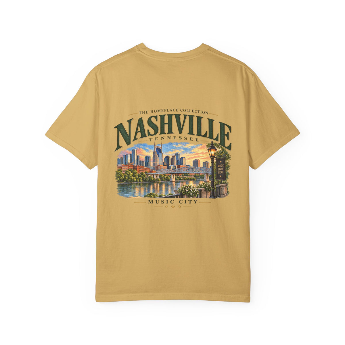 Nashville Skyline T-Shirt — Music City Souvenir Tee