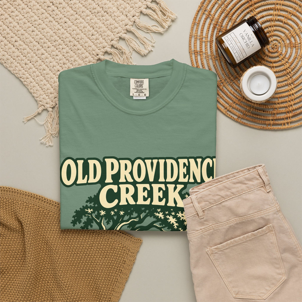 Old Providence Creek T-Shirt — Vintage Creekside Nature Tee