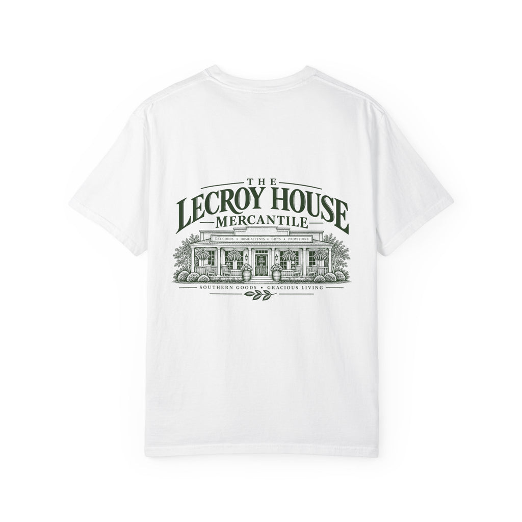Lecroy House Mercantile T-Shirt — Vintage Storefront Graphic Tee