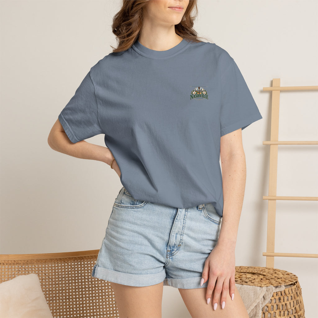 Nashville Skyline T-Shirt — Music City Souvenir Tee