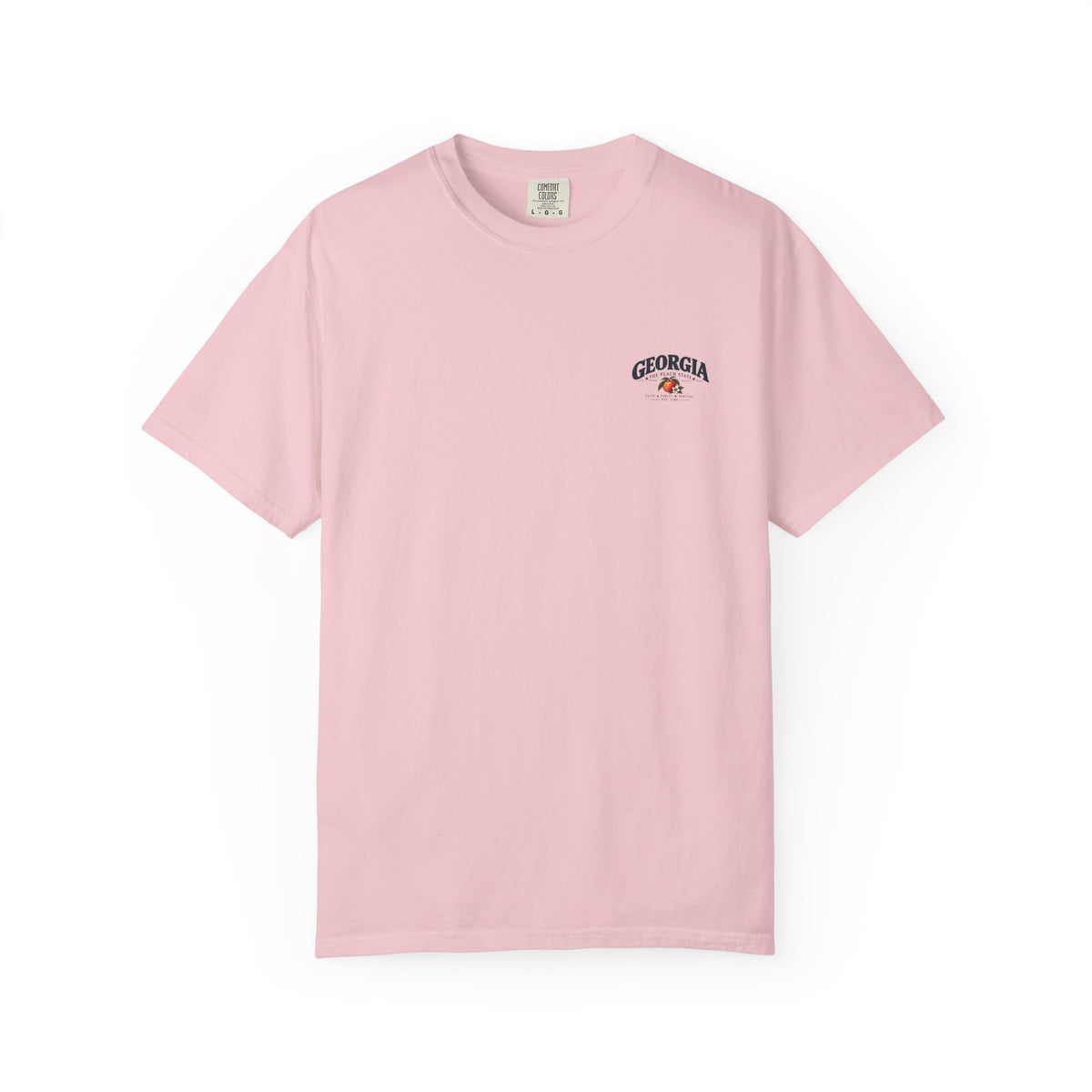 Georgia State T-Shirt — 'The Peach State' Scenic Back Print