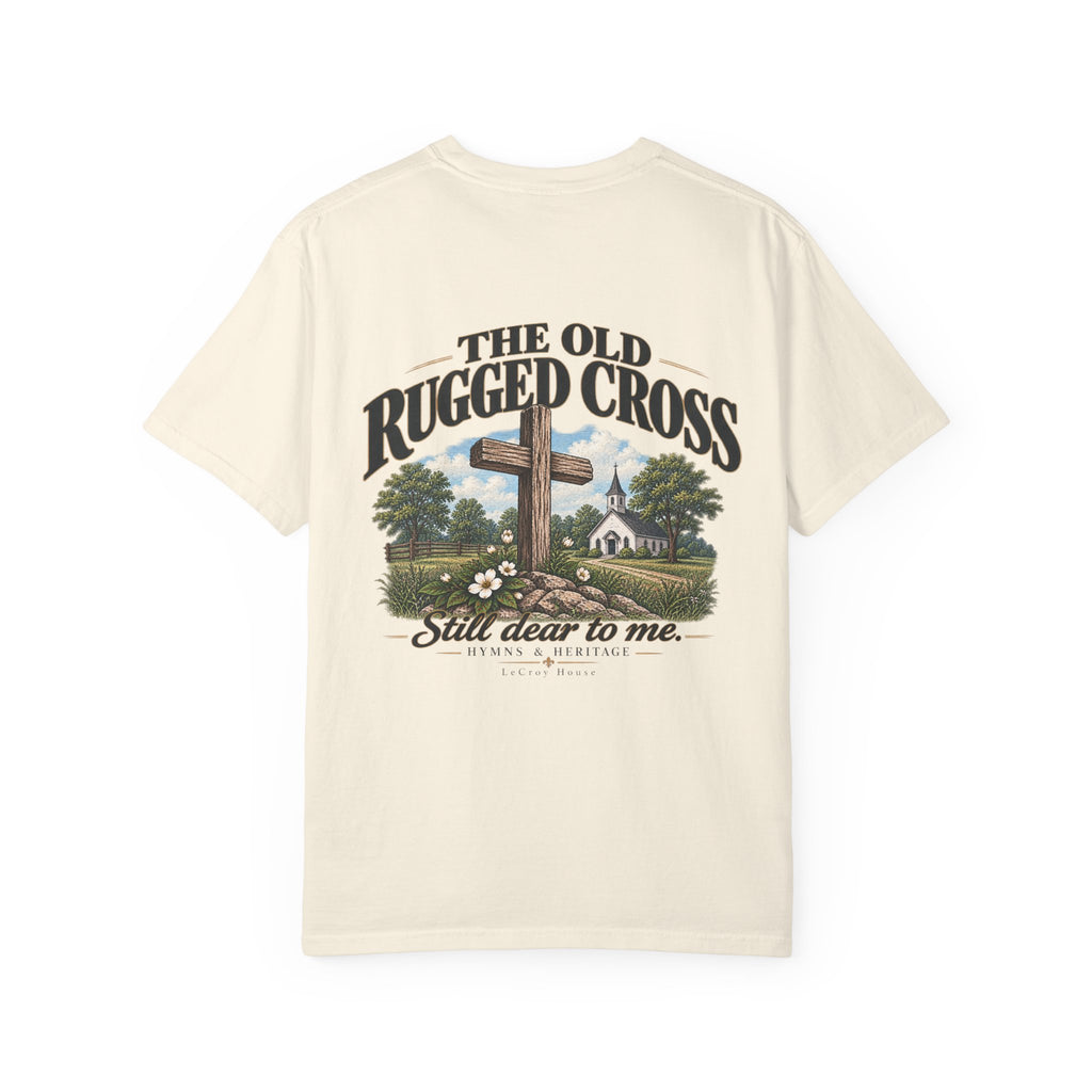 The Old Rugged Cross T-shirt — Christian Cross Graphic Tee