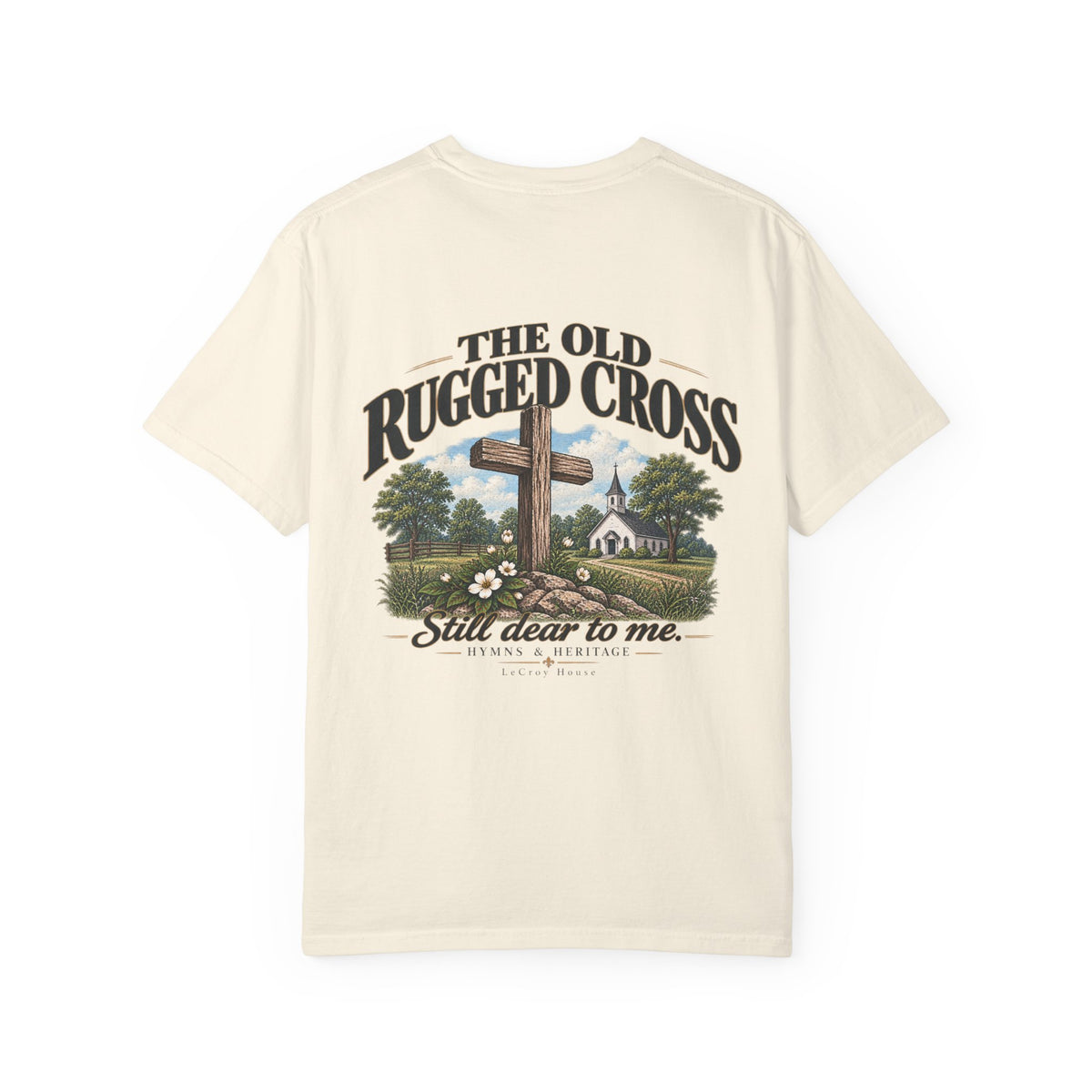 The Old Rugged Cross T-shirt — Christian Cross Graphic Tee