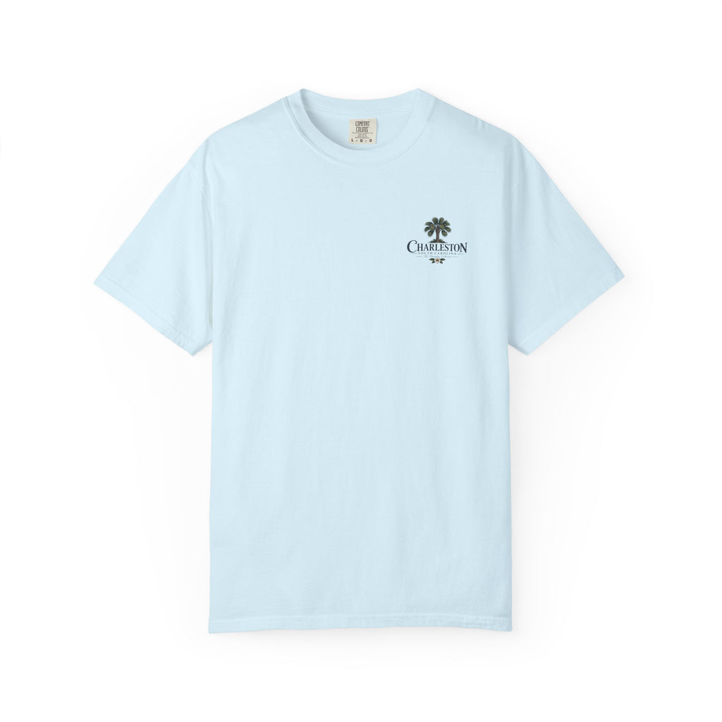 Charleston Lowcountry Graphic T-Shirt — Historic Waterfront Souvenir