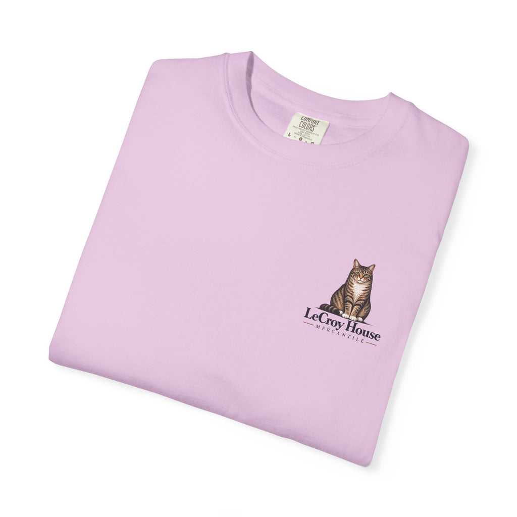 House Cat T-Shirt — "The House Cat" Vintage Cat Illustration (LeCroy House)