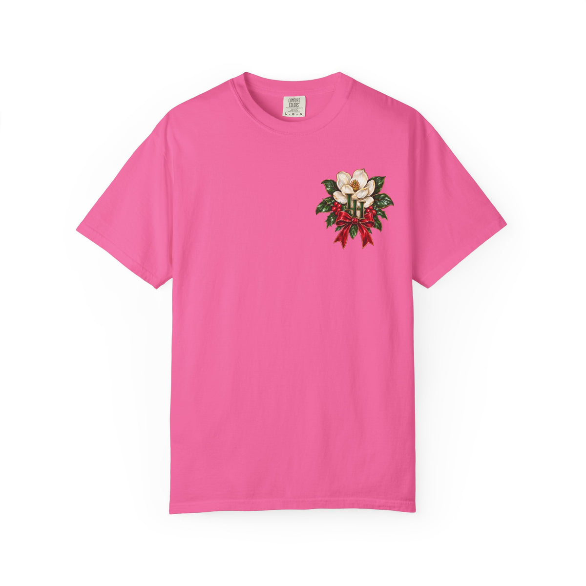 Christmas Magnolia T-Shirt — “A Very Merry Southern Christmas” Holiday Tee
