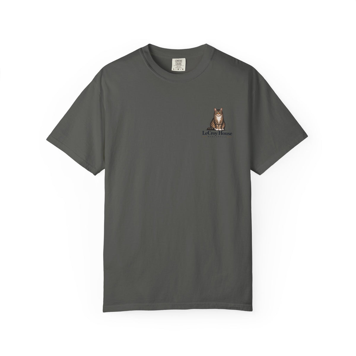 House Cat T-Shirt — "The House Cat" Vintage Cat Illustration (LeCroy House)