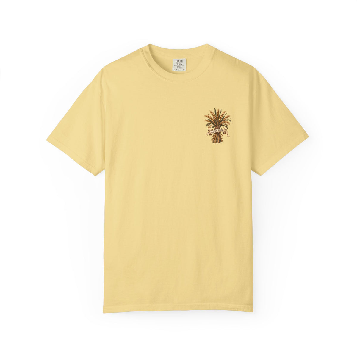 Autumn Harvest T-Shirt — Thanksgiving Rustic Table Fall Pumpkin Graphic