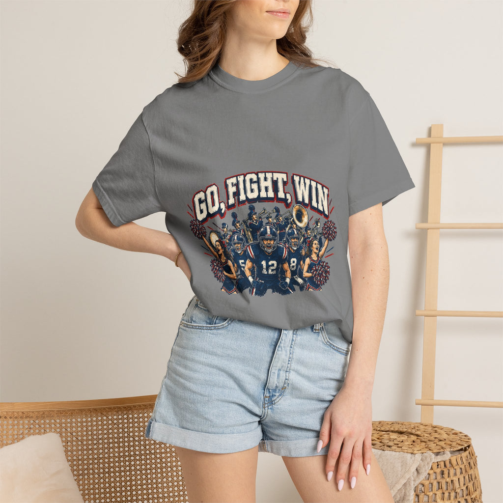Go Fight Win Football Team T-Shirt