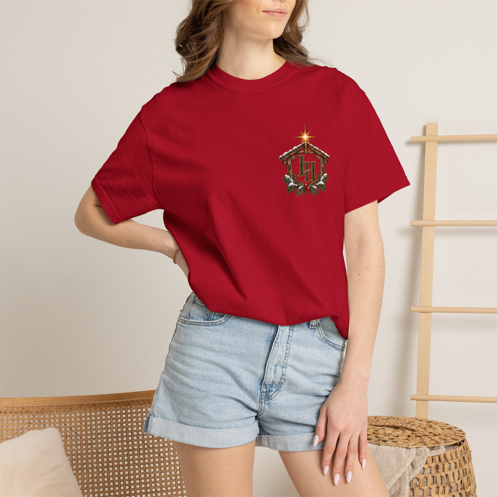 Christmas Nativity T-Shirt — "The Manger Season" Holiday Tee