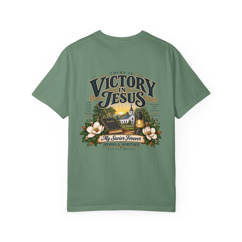 Victory in Jesus T-Shirt — Christian Faith Graphic Tee