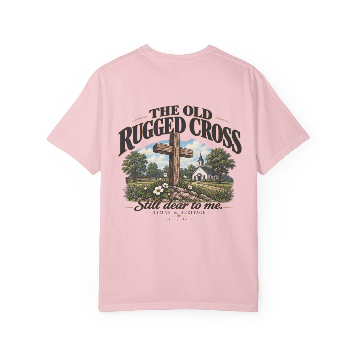 The Old Rugged Cross T-shirt — Christian Cross Graphic Tee