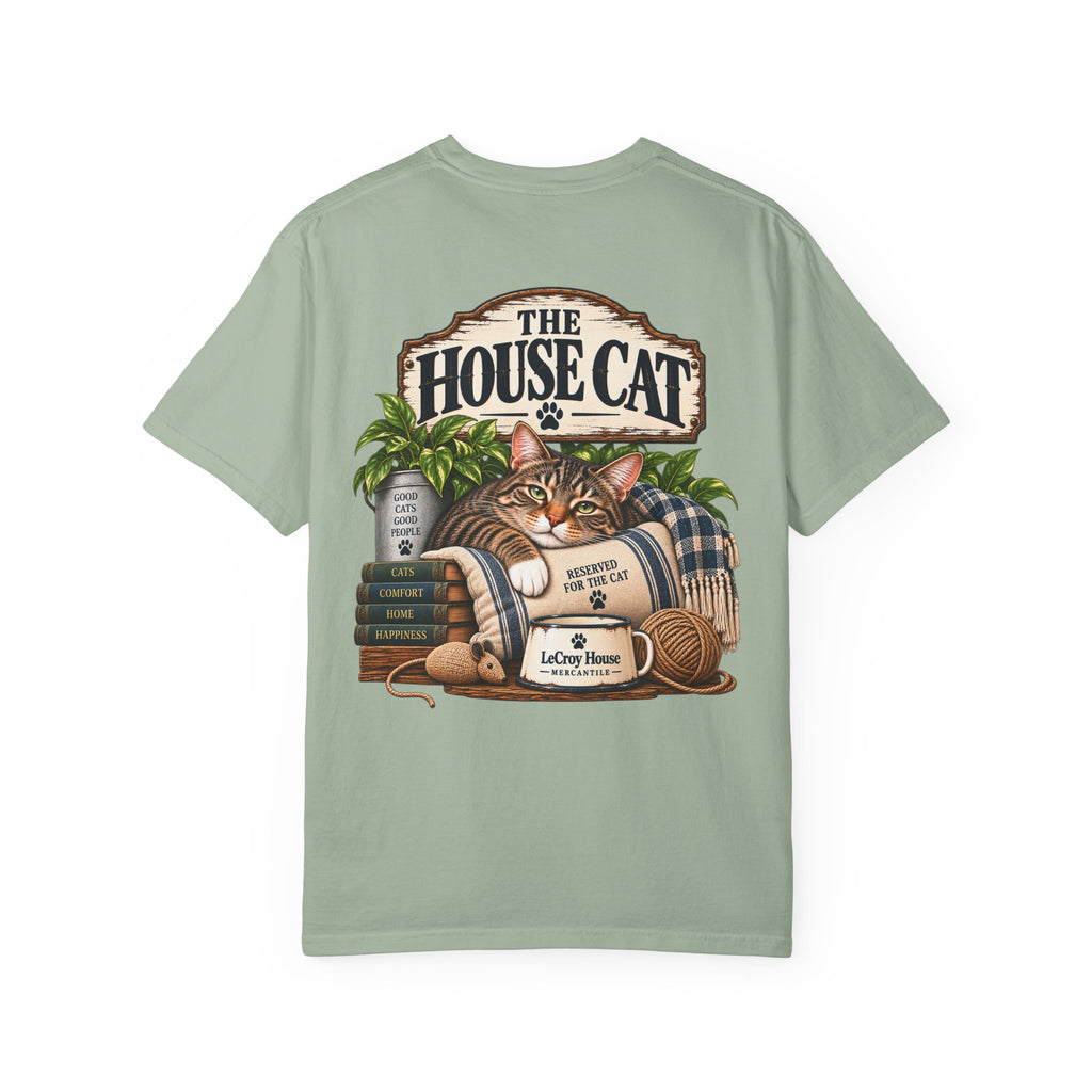 House Cat T-Shirt — Cozy Cat Lover Graphic Tee