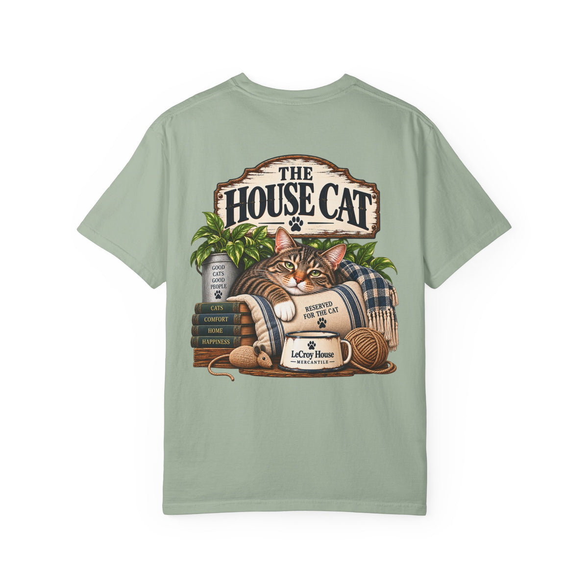 House Cat T-Shirt — Cozy Cat Lover Graphic Tee