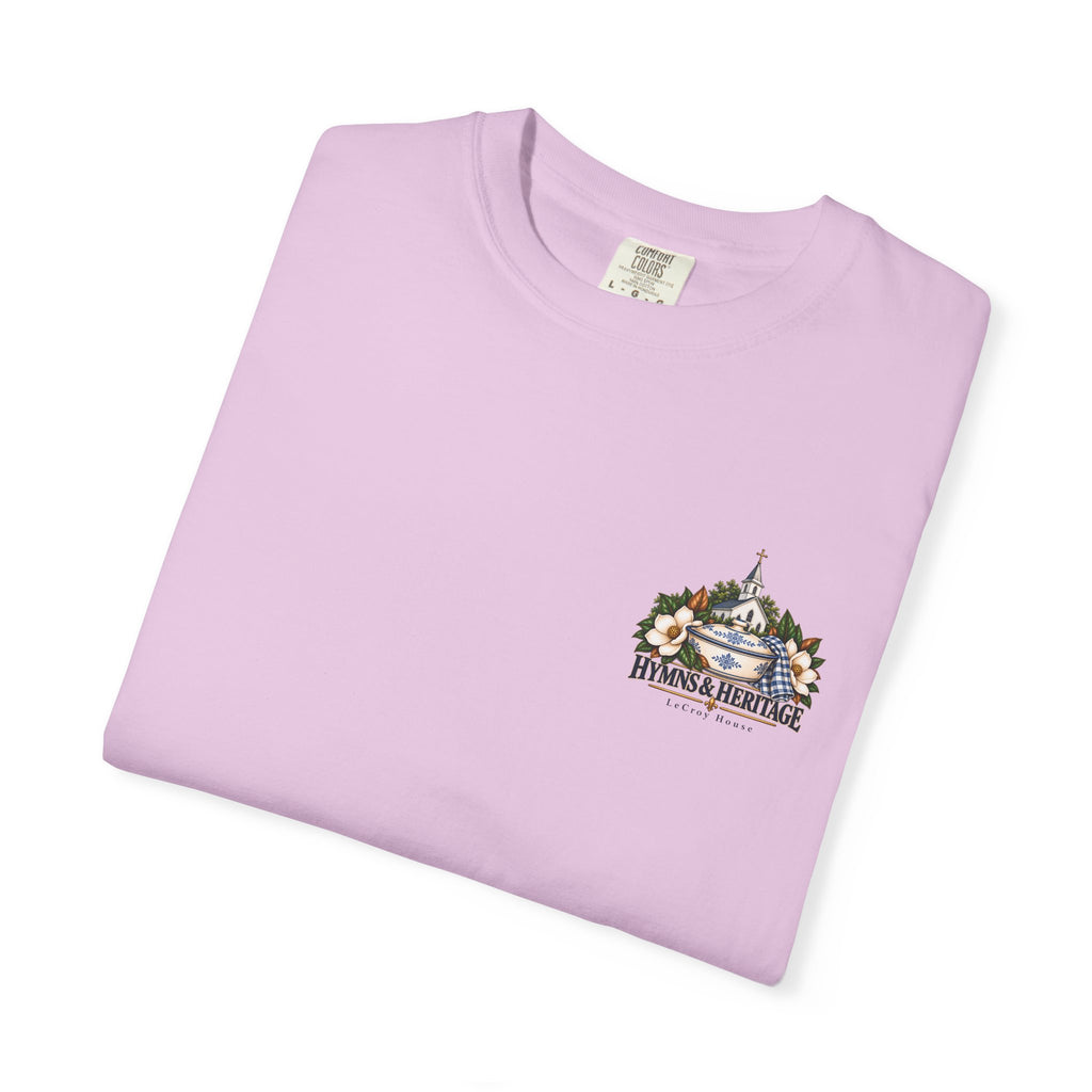 Dinner on the Grounds T-Shirt — Hymns & Heritage Southern Church Festival Tee