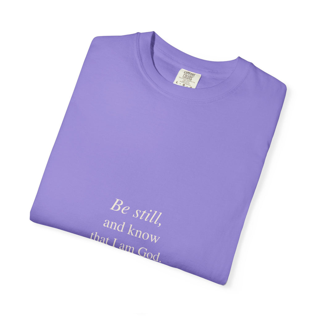 Classic White T-Shirt — Soft Garment-Dyed Crew Tee