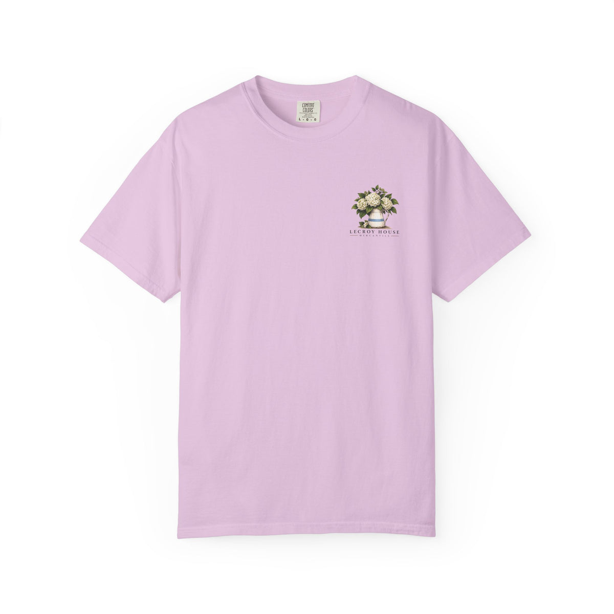 T-Shirt — "Stay For Supper" Scenic Dinner Porch Graphic