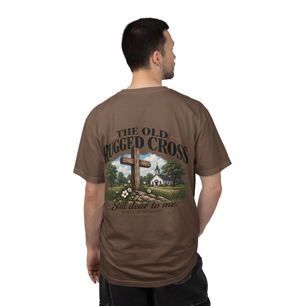 The Old Rugged Cross T-shirt — Christian Cross Graphic Tee