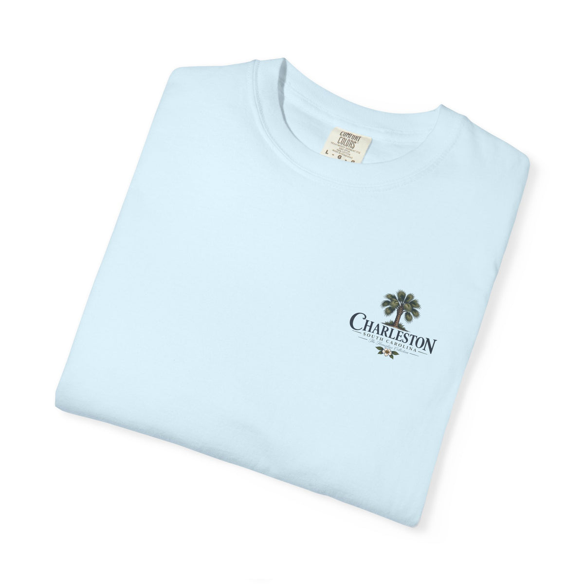 Charleston Lowcountry Graphic T-Shirt — Historic Waterfront Souvenir