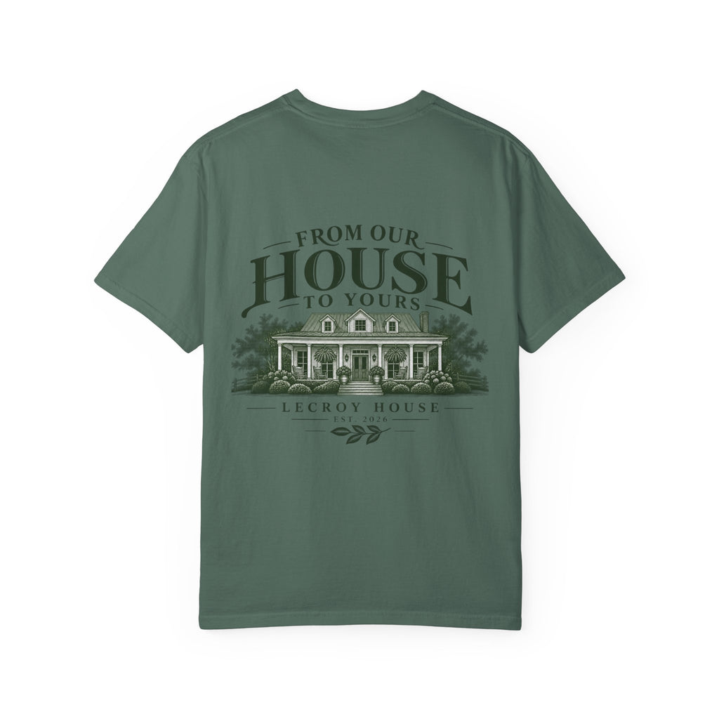 House Portrait T‑Shirt — "From Our House to Yours" Graphic Tee