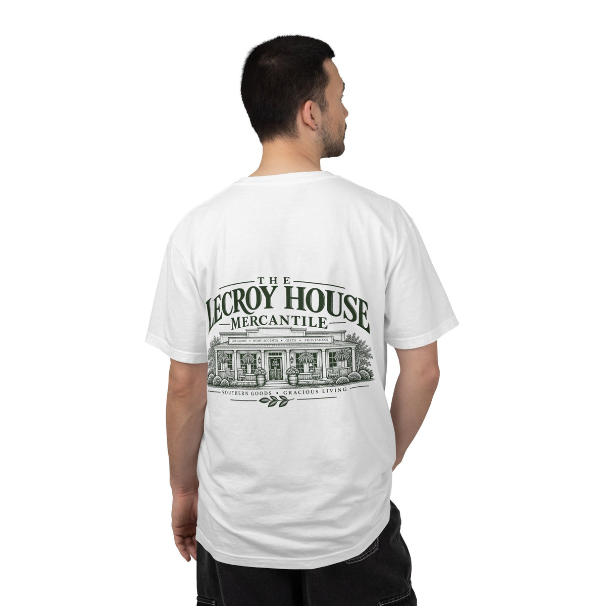 Lecroy House Mercantile T-Shirt — Vintage Storefront Graphic Tee