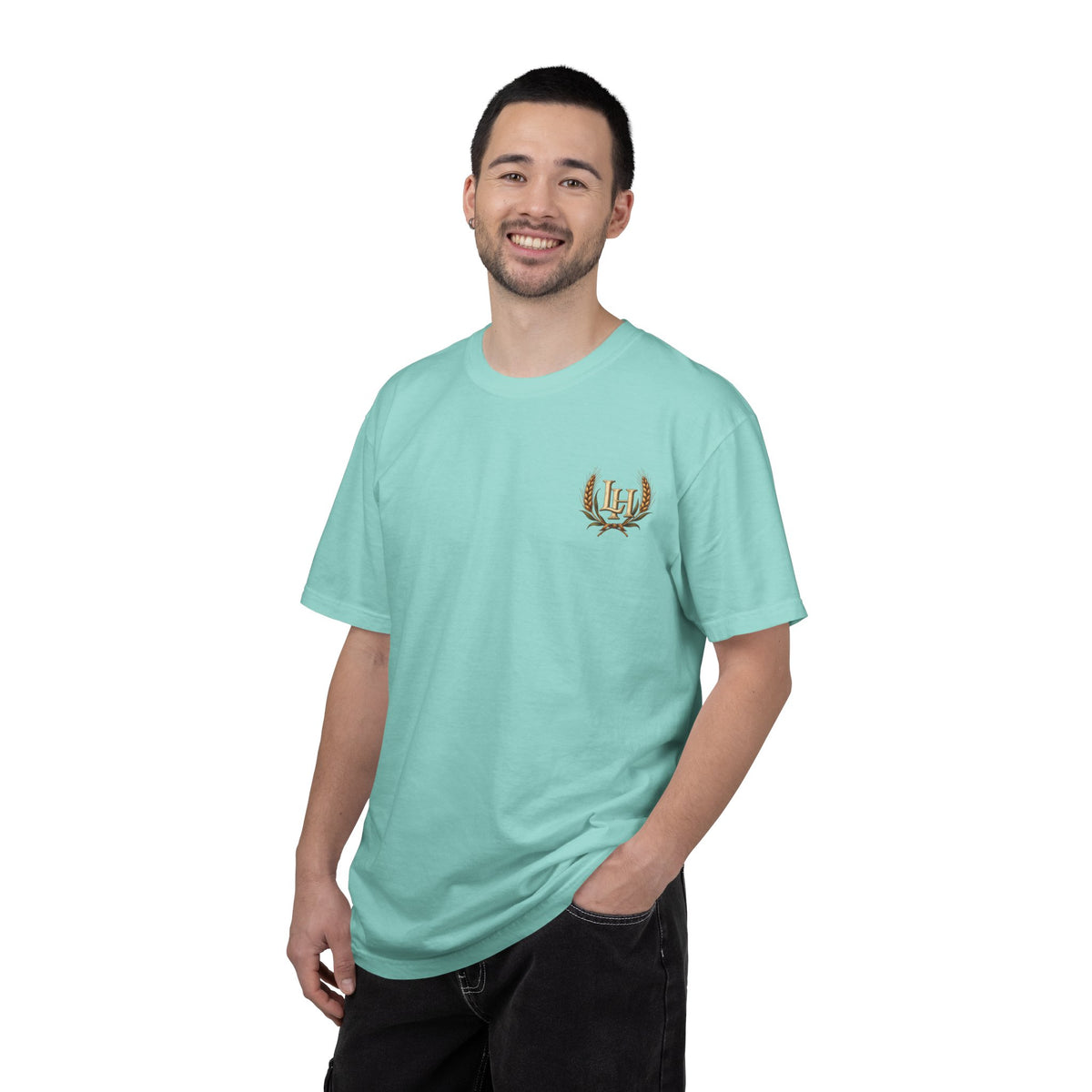 Thanksgiving Harvest T-Shirt — "Gather Close, Give Thanks" Fall Tee