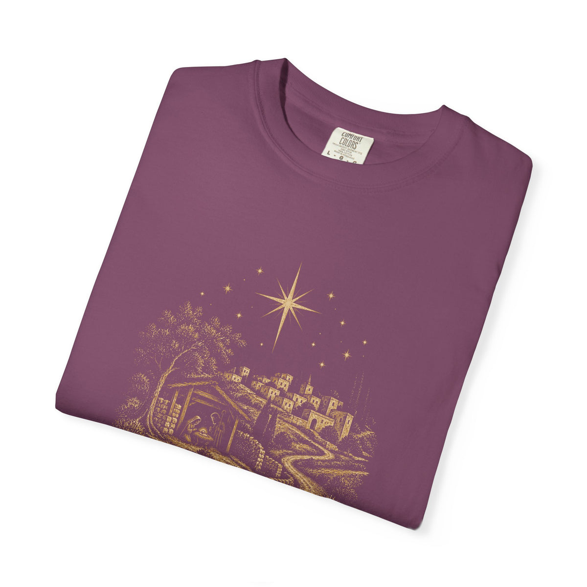 Small Town, Great Joy T‑Shirt — Vintage Christmas Holiday Tee