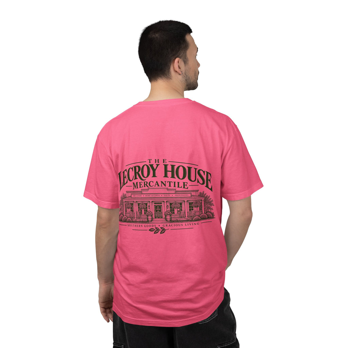 Lecroy House Mercantile T-Shirt — Vintage Storefront Graphic Tee