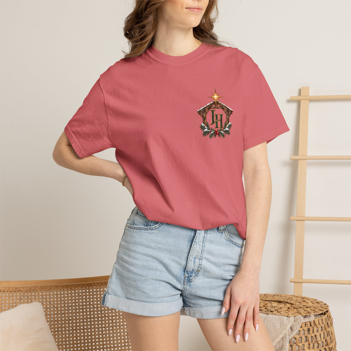 Christmas Nativity T-Shirt — "The Manger Season" Holiday Tee
